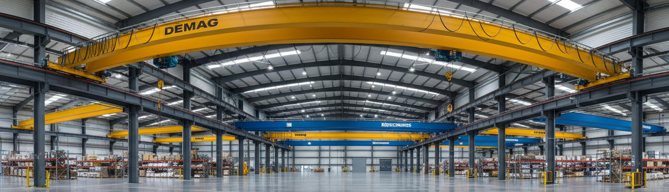 Оригинальные запчасти напрямую с завода-изготовителя Konecranes и Demag