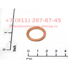 Уплотнительное кольцо D 16X22X1.5 медное DIN 7603