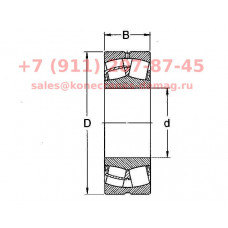 Подшипник роликовый 22220 DIN 635