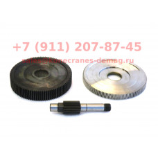 Комплект зубчатых деталей редуктора DK10 V2